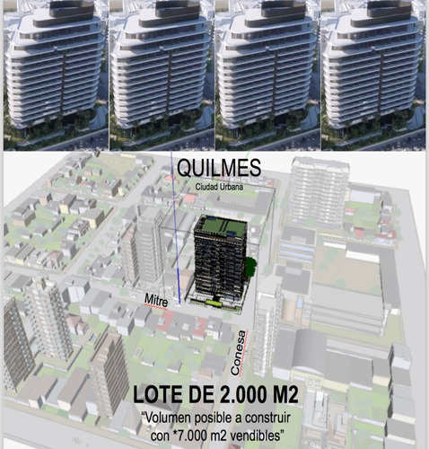 Venta Lote Quilmes Pba 2026 M2 Zona Céntrica