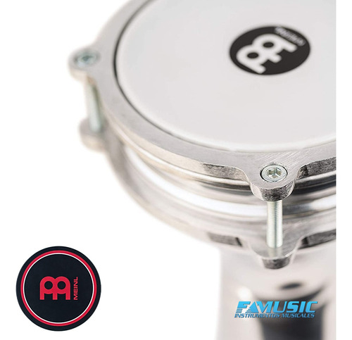 Imagen 4 de 10 de Derbake Meinl He100 Aluminio Parche Sintetico 13.5cm Envios