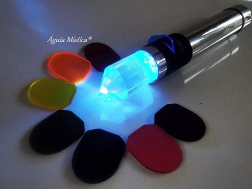 Imagem 8 de 9 de Bastão Atlante Cromoterapia Cristal Vogel 100% Legítimo