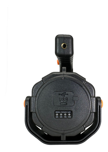 Lanterna Holofote Led Cree 5w Recarregavel Solver Slp-401 Portátil Resistente Potente Bivolt Recarregável