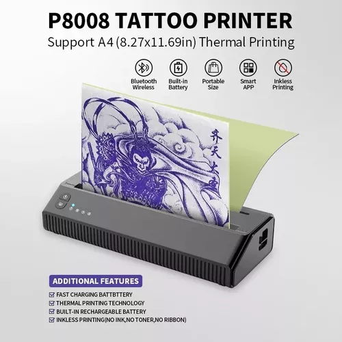 TERMOCOPIADORA printer A4 tattoo transfer tattoo