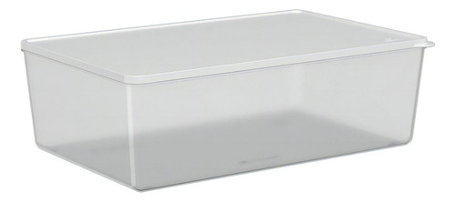 Pote Sem Grade 4, 5 Litros Em Polipropileno Basic Coza Cor Branco