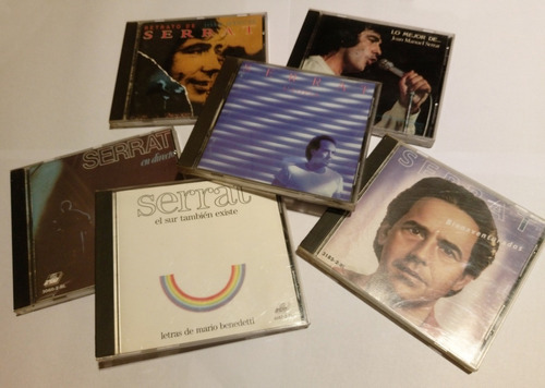 Combo Joan Manuel Serrat Cds 