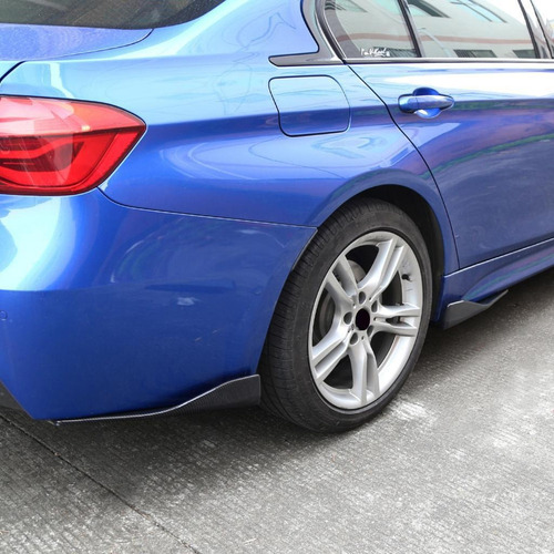Universal Rear Side Skirt Bulkhead Winglet Diffuser
