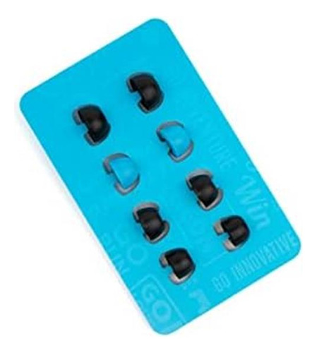 Puntas Mnemónicas Para Auriculares De Espuma Jlab Cloud, 4 Negro.