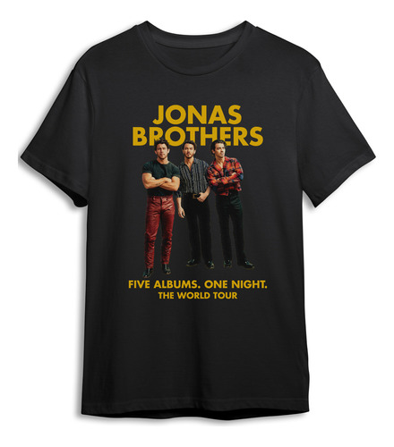 Polera Estampada Jonas Brothers - The Album - Dtf