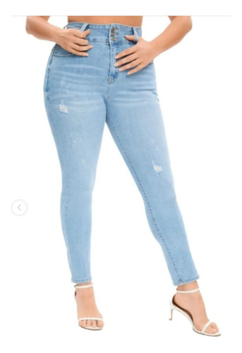 Jeans Extralinda Pantalones Talla Grande Calidad Garantizada