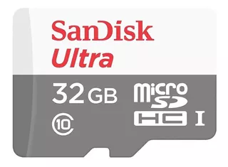 Tarjeta de memoria SanDisk SDSQUNB-032G-GN3MA Ultra con adaptador SD 32GB