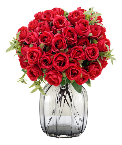 3 Ramos De Rosas Artificiales Para Boda De San Valentín