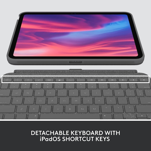 Teclado Logitech Combo Touch Para iPad 10ma Gen 10.9 2022