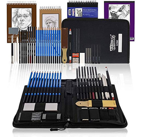 U.s. Art Supply Juego De Arte Para Dibujar Y Bocetos De 44 P