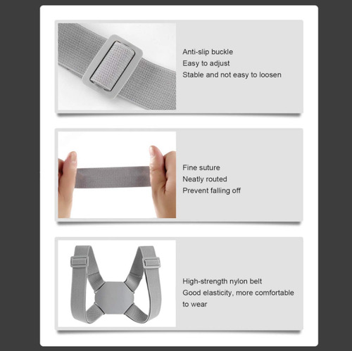 Corrector Lumbar Usb Inteligente Talla Ajustable