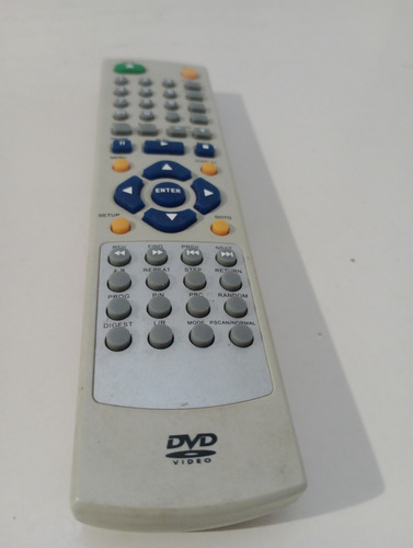 Control Remoto Dvd - Para Admiral, Noblex, Sanyo Beige (Usado)