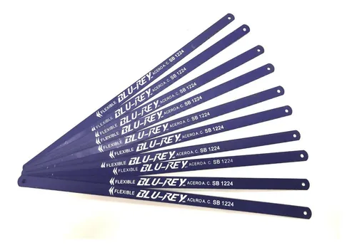 Segueta Diente Fino Kit Con 10 Piezas Blu-ray Económica
