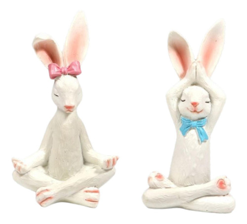 2 Piezas De Estatuas De De , Esculturas De Meditación