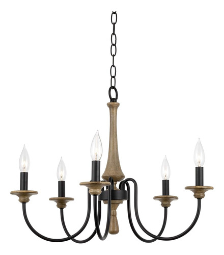 Kira Home Sherbrooke 24  5-light French Country Chandelier, 