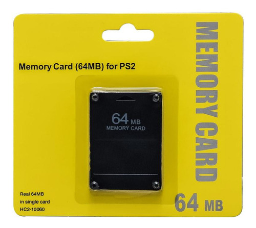 Memory Card 64mb Compatible Con Playstation 2