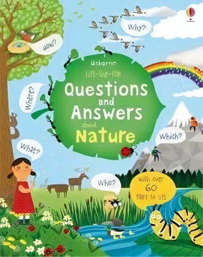 Questions And Answers About Nature- Usborne Lift.., De Indefinido. Editorial Usborne Publishing En Inglés, 2017