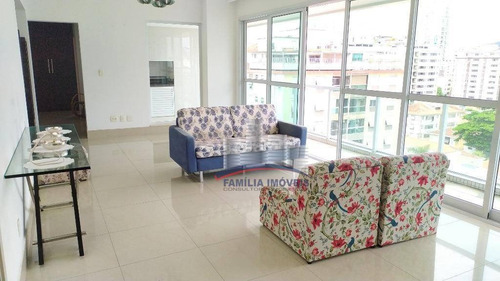 Imagem 1 de 30 de Apartamento À Venda, 154 M² Por R$ 1.180.000,00 - Ponta Da Praia - Santos/sp - Ap2798