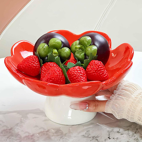 Frutero Con Pedestal, Elegante, Multiusos, Moderno, Con
