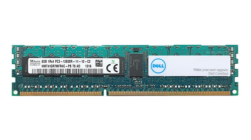 Memoria Ram Para Servidor Dell Ddr3 8gb 2rx8 Pc3-12800r Dimm (Reacondicionado)