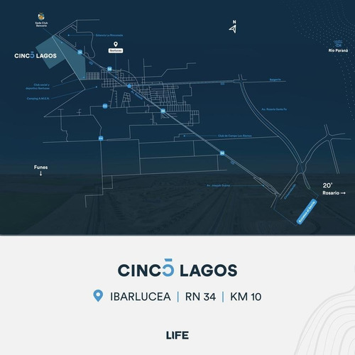 Imagen 14 de 30 de Cinco Lagos - 450 M2 - Ibarlucea