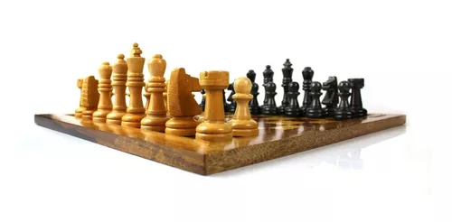 Xadrez madeira romacci jogo xadrez internacional madeira jogo