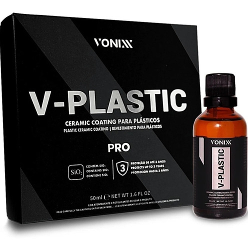 V-plastic 50ml Vonixx Vitrificador Para Plásticos