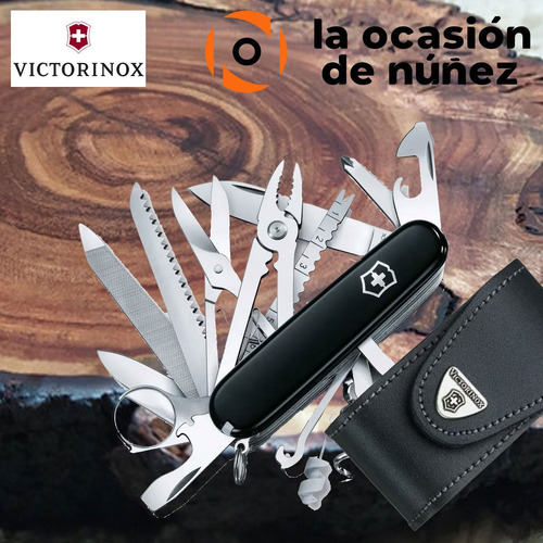 Victorinox Cortaplumas Champ Suiza 33 Usos 23137 + Estuche