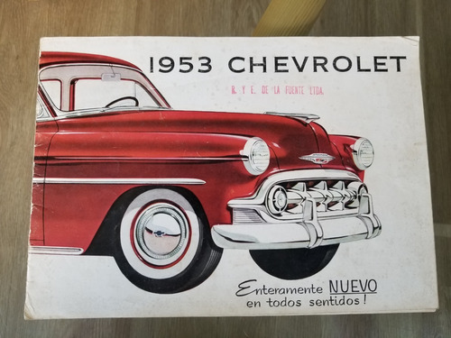 Catalogo Folleto De Venta Brochure Chevrolet 53 Chile