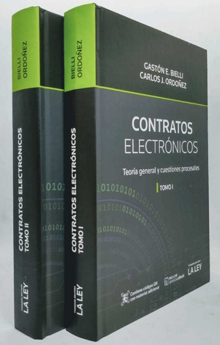 Contratos Electronicos 2 Tomos Bielli Ordoñez Libro + Ebook