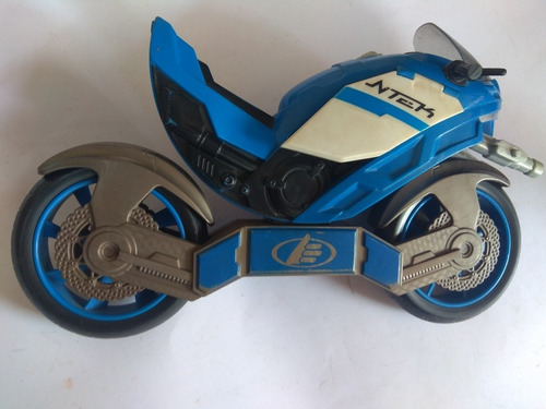Max Steel Moto Azul Transforma En Avión N-tek (Usado)