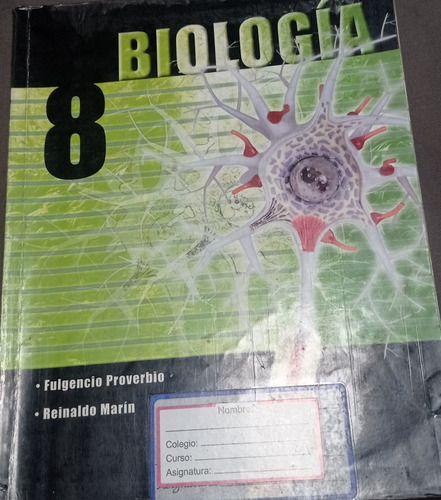 Libro De 8vo. Biología, Editorial Santillana 