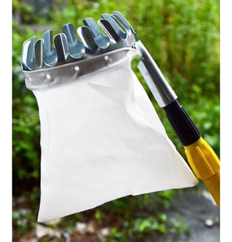 Imagen 4 de 9 de Poste Recolector De Frutas Con Canasta 14cm De Diámetro