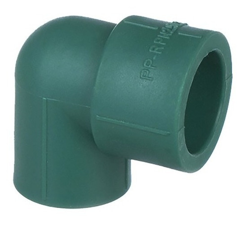 Codo Fusion 20mm X 90° Grados Verde Latyn Agua Pack X10 Unid