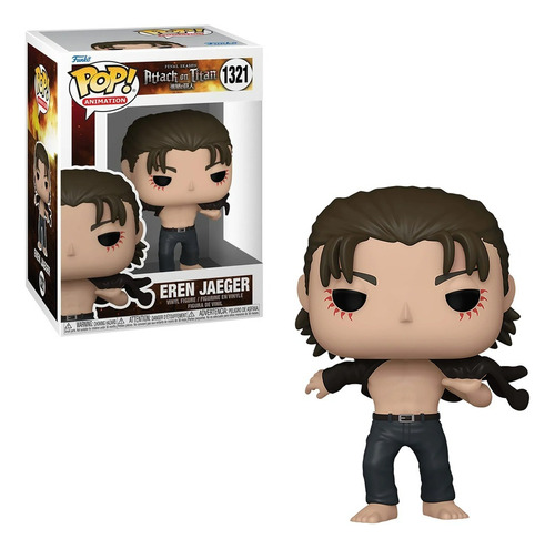 Funko Eren Jaeger 1321 Attack On Titan Original Animation