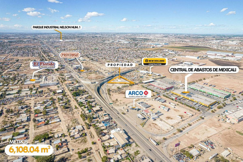 Terreno En Venta A Pie De Blvd Lazaro Cardenas En Mexicali, B.c.