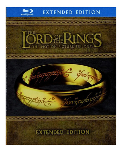 Imagen 1 de 1 de Blu-ray The Lord Of The Rings / El Señor De Los Anillos Trilogia Edicion Extendida / 15 Discos
