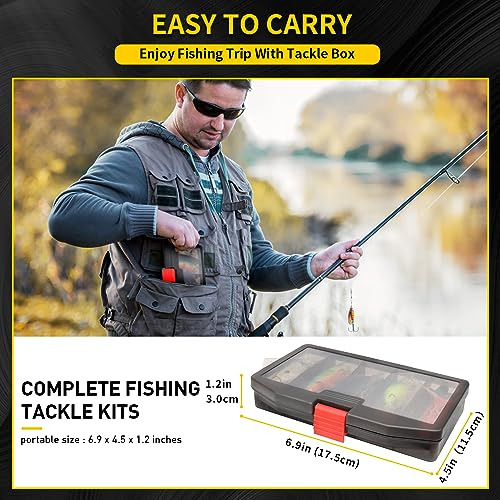 Gotour Kit De Pesca Con Caja De Peluquería, Qfhs2