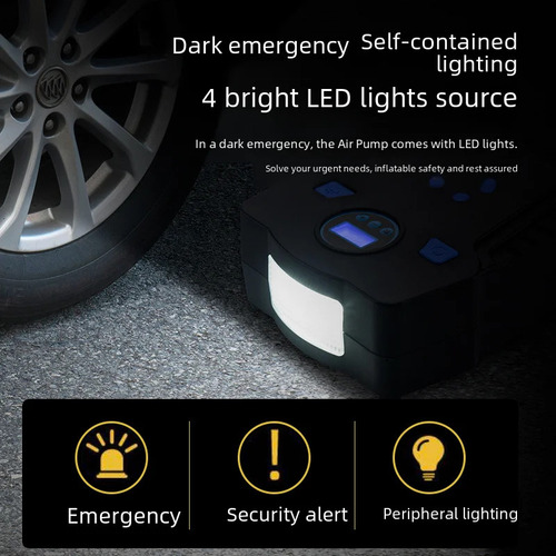 Car Pointer - Bomba Infladora De Coche Eléctrica Portátil