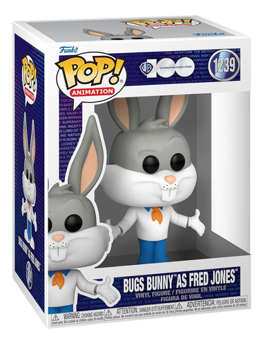 Funko Pop Bugs Bunny As Fred Jones 1239