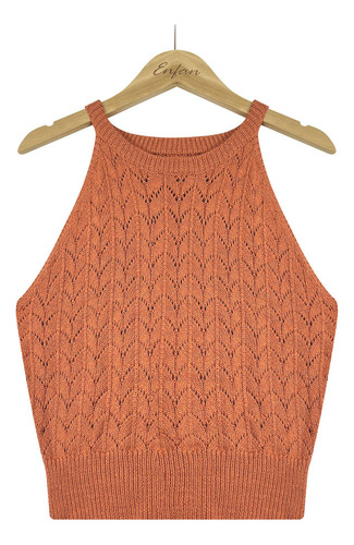 Blusa A Rayas De Punto A La Moda, Camiseta Sin Mangas Con Cu