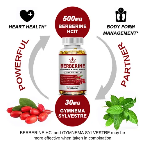 Suplemento Berberina Suplemento Reduce El Colesterol 500mg