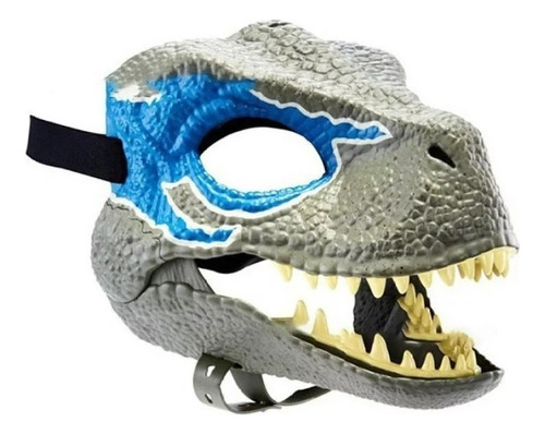 C Máscara De Miedo R Jurassic World Raptor Dinosaurio Dino,