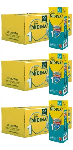 Nidina 1 Brik 200 ml, Nidina Leches & Alimentos - Farmacia Rosso Marcos