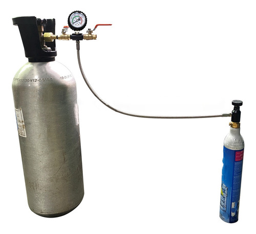 Válvula De Conexión Para Inflar Cilindro De Co2