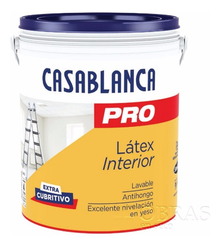 Pintura Casablanca  Pintura Latex Interior X 20 Lts