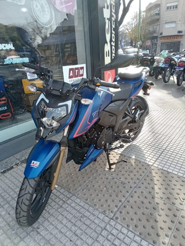 Imagen 18 de 22 de Moto Tvs Rtr 200 Fi Abs New Model Retira Cn Defensas De Regl
