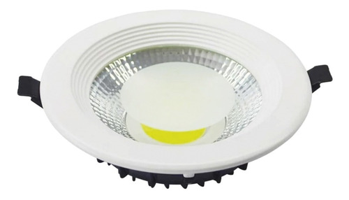 Foco Led Embutido Cob Redondo 30w Cálido Down Light