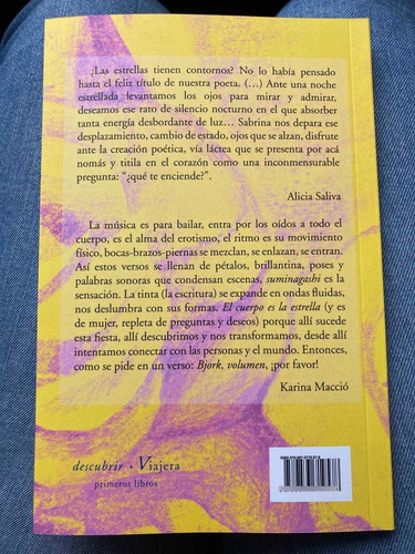 Imagen 2 de 3 de Libro Contorno De Estrella De Sabri Rayo Canción Viajera Ed